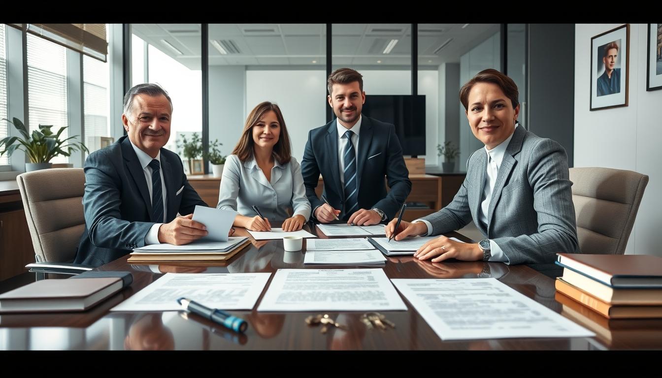 Property transfer and ownership registration workflow